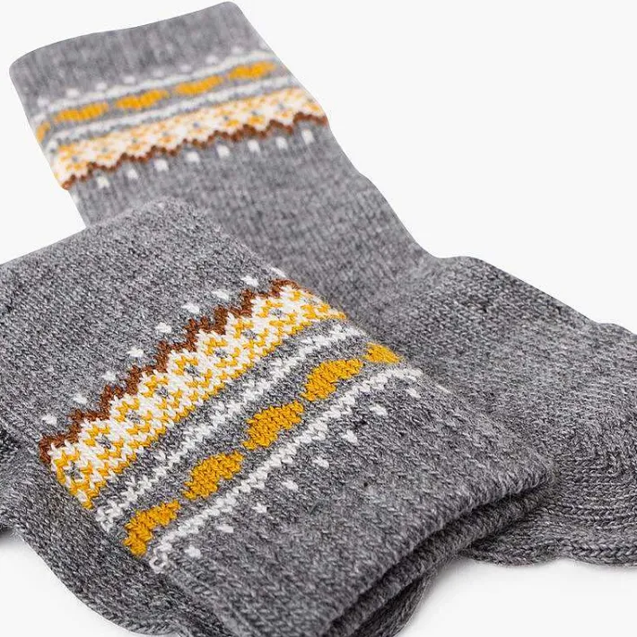 Leotardos Y Textil Condor<Pisamonas Calcetines Altos Detalle Greca
