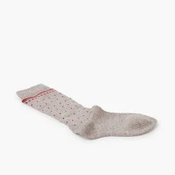 Leotardos Y Textil Condor<Pisamonas Calcetines Altos Greca Puntitos