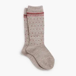 Leotardos Y Textil Condor<Pisamonas Calcetines Altos Greca Puntitos