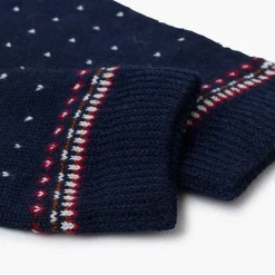 Leotardos Y Textil Condor<Pisamonas Calcetines Altos Greca Puntitos
