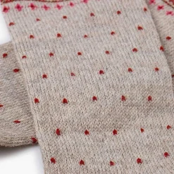 Leotardos Y Textil Condor<Pisamonas Calcetines Altos Greca Puntitos