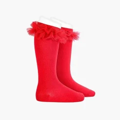 Leotardos Y Textil Condor<Pisamonas Calcetines Altos Lisos Tira Tul