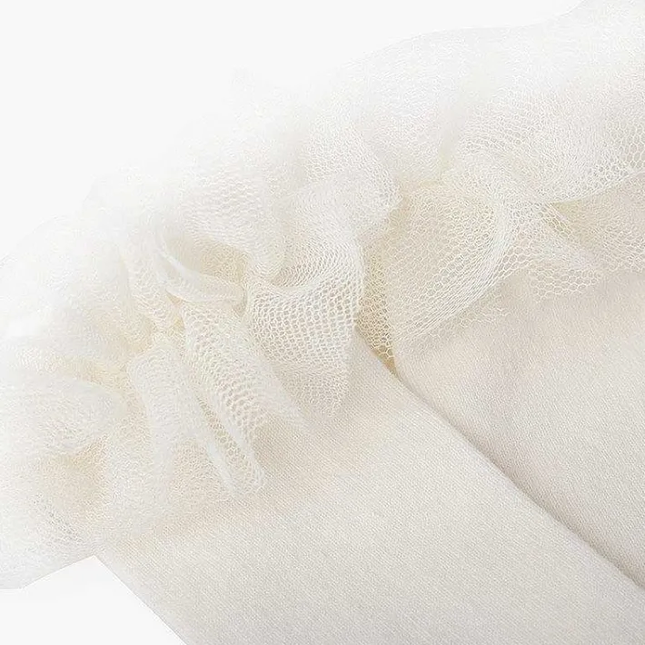 Leotardos Y Textil Condor<Pisamonas Calcetines Altos Lisos Tira Tul