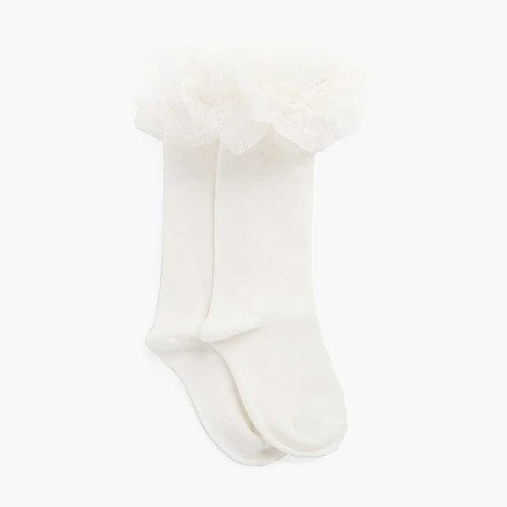 Leotardos Y Textil Condor<Pisamonas Calcetines Altos Lisos Tira Tul