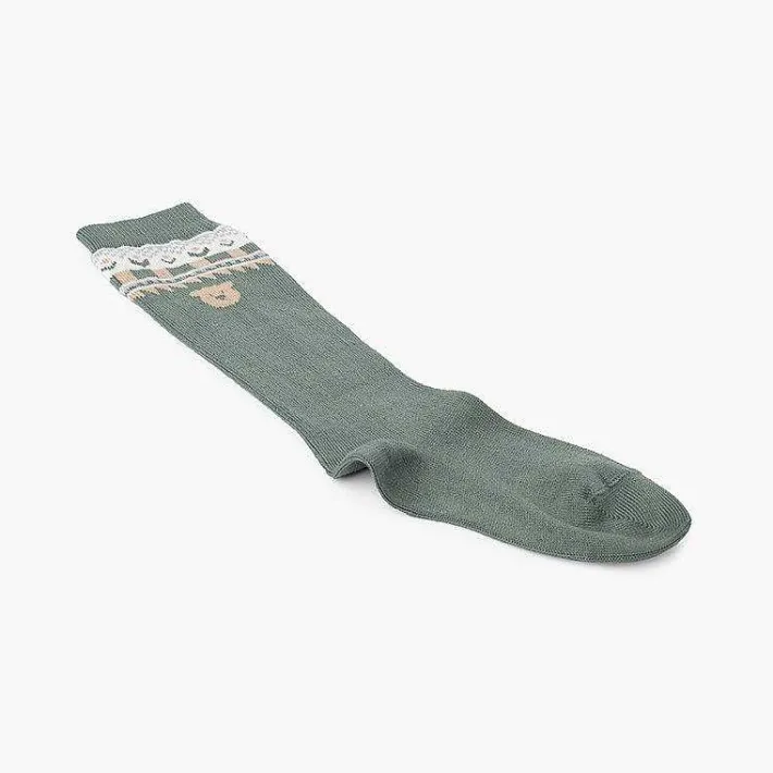 Leotardos Y Textil Condor<Pisamonas Calcetines Altos Oso