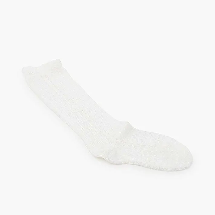 Leotardos Y Textil Condor<Pisamonas Calcetines Altos Perle Calado Lateral