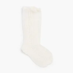 Leotardos Y Textil Condor<Pisamonas Calcetines Altos Perle Calado Lateral