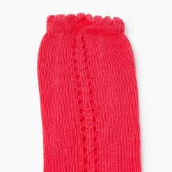 Leotardos Y Textil Condor<Pisamonas Calcetines Altos Perle Calado Lateral