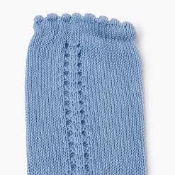Leotardos Y Textil Condor<Pisamonas Calcetines Altos Perle Calado Lateral