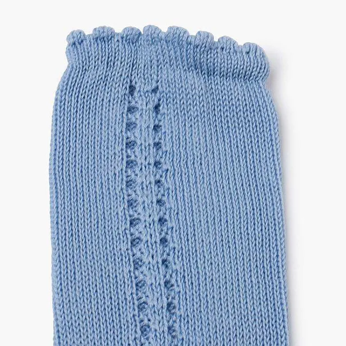Leotardos Y Textil Condor<Pisamonas Calcetines Altos Perle Calado Lateral
