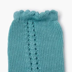 Leotardos Y Textil Condor<Pisamonas Calcetines Altos Perle Calado Lateral