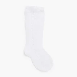 Leotardos Y Textil Condor<Pisamonas Calcetines Altos Perle Calado Lateral