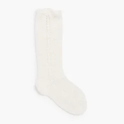 Leotardos Y Textil Condor<Pisamonas Calcetines Altos Perle Calado Lateral
