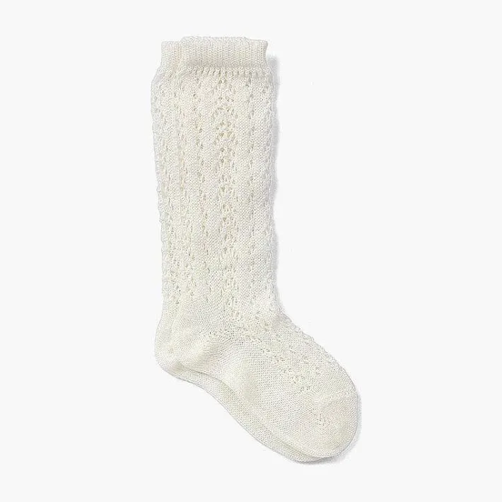 Leotardos Y Textil Condor<Pisamonas Calcetines Altos Perle Calados