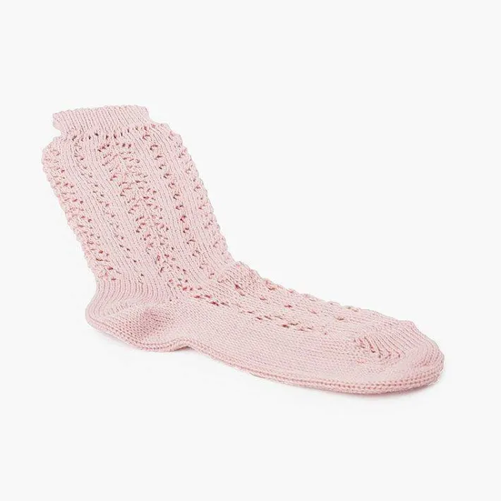 Leotardos Y Textil Condor<Pisamonas Calcetines Altos Perle Calados
