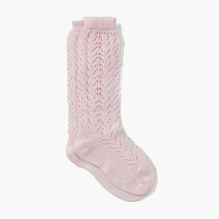 Leotardos Y Textil Condor<Pisamonas Calcetines Altos Perle Calados