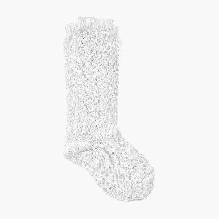 Leotardos Y Textil Condor<Pisamonas Calcetines Altos Perle Calados