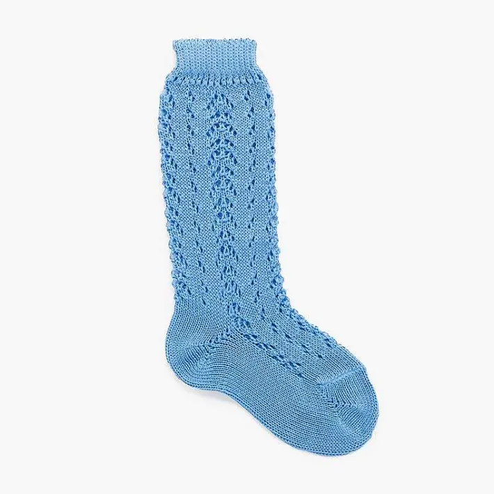 Leotardos Y Textil Condor<Pisamonas Calcetines Altos Perle Calados
