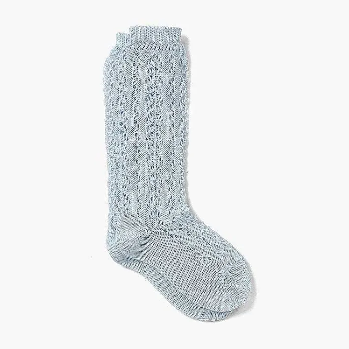 Leotardos Y Textil Condor<Pisamonas Calcetines Altos Perle Calados