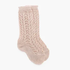 Leotardos Y Textil Condor<Pisamonas Calcetines Altos Perle Calados