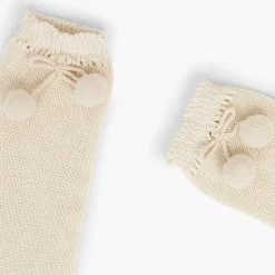 Leotardos Y Textil Condor<Pisamonas Calcetines Altos Perle Condor Con Borlas