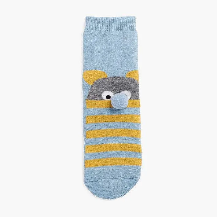 Leotardos Y Textil Condor<Pisamonas Calcetines Antideslizantes Rizo Pompon Oso