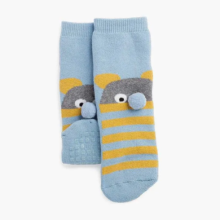 Leotardos Y Textil Condor<Pisamonas Calcetines Antideslizantes Rizo Pompon Oso