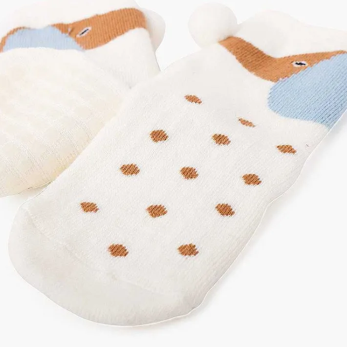 Leotardos Y Textil Condor<Pisamonas Calcetines Antideslizantes Pompon Perrito