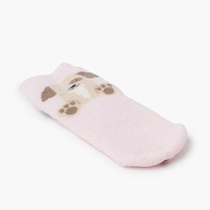 Leotardos Y Textil Condor<Pisamonas Calcetines Antideslizantes Perrito Pompon