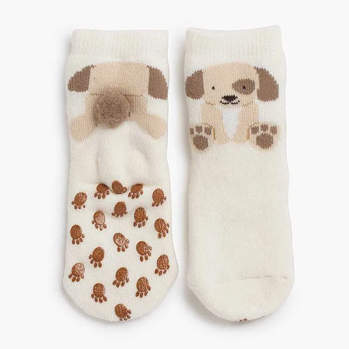 Leotardos Y Textil Condor<Pisamonas Calcetines Antideslizantes Perrito Pompon