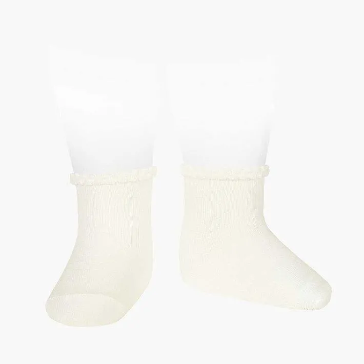 Leotardos Y Textil Condor<Pisamonas Calcetines Bebe Puno Labrado