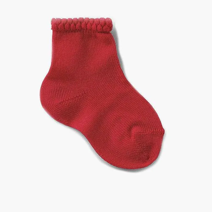 Leotardos Y Textil Condor<Pisamonas Calcetines Bebe Puno Labrado