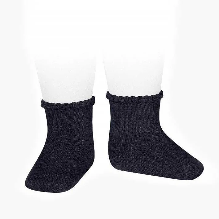 Leotardos Y Textil Condor<Pisamonas Calcetines Bebe Puno Labrado