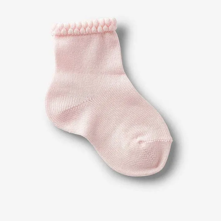 Leotardos Y Textil Condor<Pisamonas Calcetines Bebe Puno Labrado
