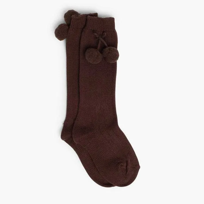 Leotardos Y Textil Condor<Pisamonas Calcetines Condor Bebe Con Pompon