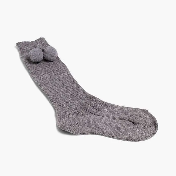 Leotardos Y Textil Condor<Pisamonas Calcetines Condor Bebe Con Pompon