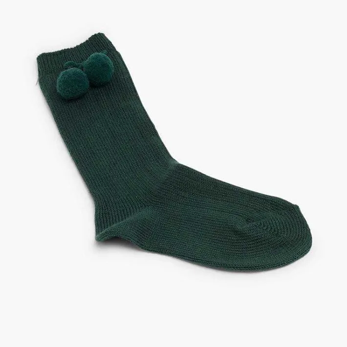 Leotardos Y Textil Condor<Pisamonas Calcetines Condor Bebe Con Pompon