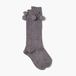 Leotardos Y Textil Condor<Pisamonas Calcetines Condor Bebe Con Pompon