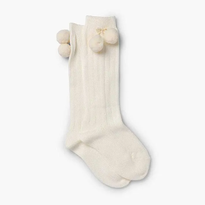 Leotardos Y Textil Condor<Pisamonas Calcetines Condor Bebe Con Pompon