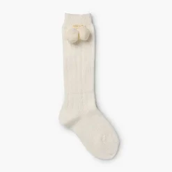 Leotardos Y Textil Condor<Pisamonas Calcetines Condor Bebe Con Pompon