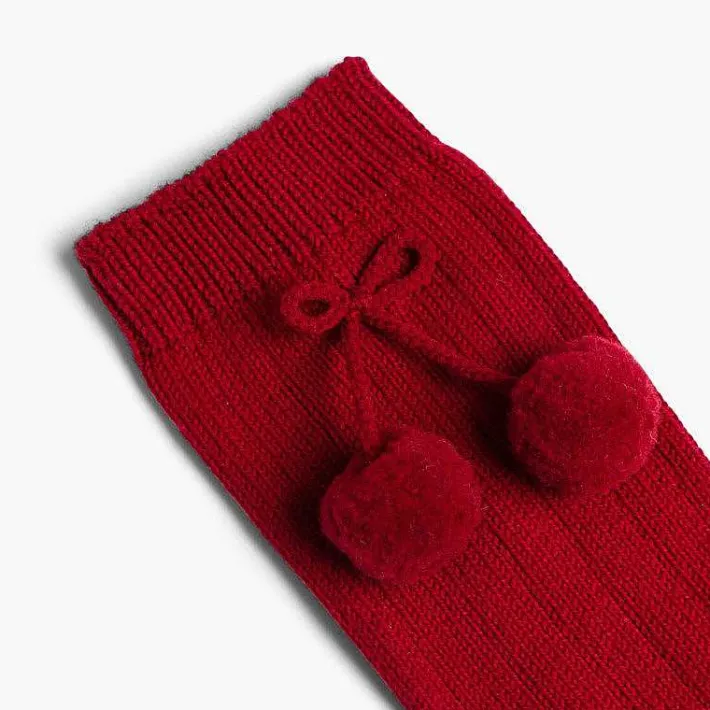 Leotardos Y Textil Condor<Pisamonas Calcetines Condor Bebe Con Pompon