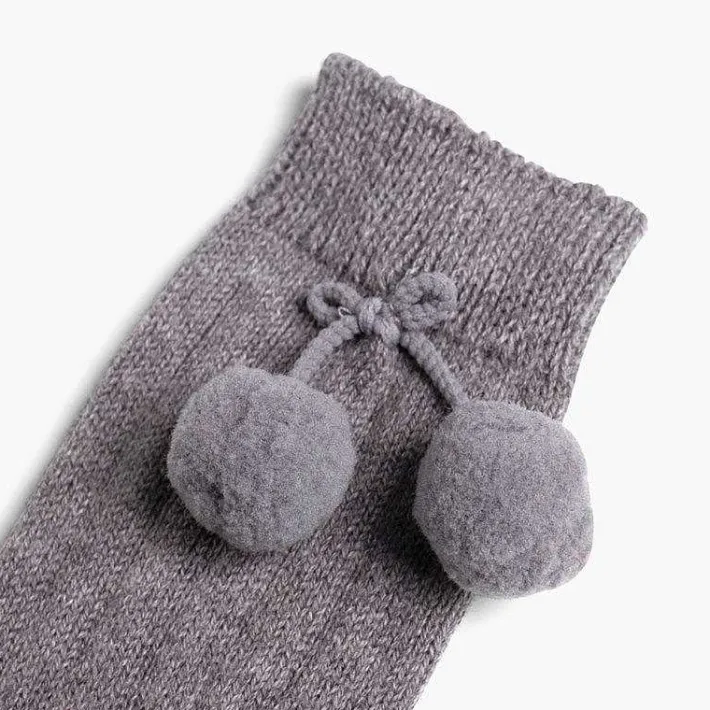 Leotardos Y Textil Condor<Pisamonas Calcetines Condor Bebe Con Pompon