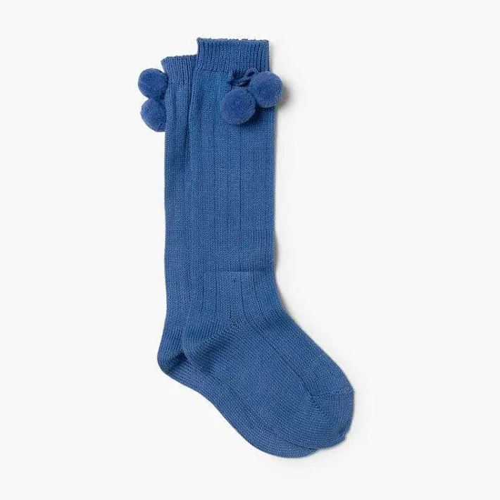 Leotardos Y Textil Condor<Pisamonas Calcetines Condor Bebe Con Pompon