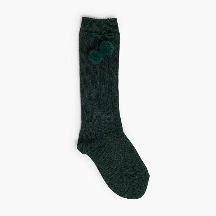 Leotardos Y Textil Condor<Pisamonas Calcetines Condor Bebe Con Pompon