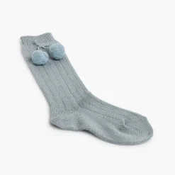 Leotardos Y Textil Condor<Pisamonas Calcetines Condor Bebe Con Pompon
