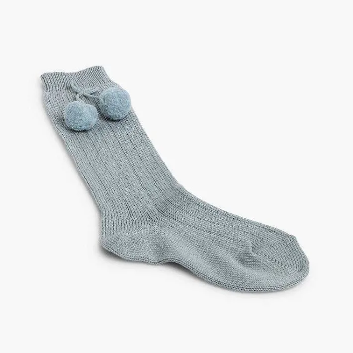 Leotardos Y Textil Condor<Pisamonas Calcetines Condor Bebe Con Pompon