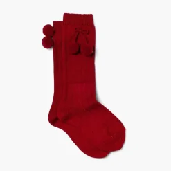 Leotardos Y Textil Condor<Pisamonas Calcetines Condor Bebe Con Pompon