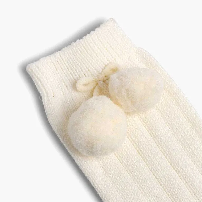 Leotardos Y Textil Condor<Pisamonas Calcetines Condor Bebe Con Pompon
