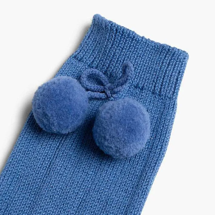 Leotardos Y Textil Condor<Pisamonas Calcetines Condor Bebe Con Pompon