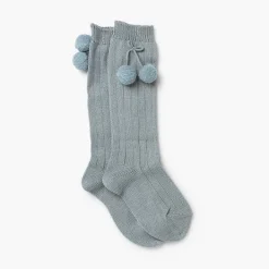 Leotardos Y Textil Condor<Pisamonas Calcetines Condor Bebe Con Pompon